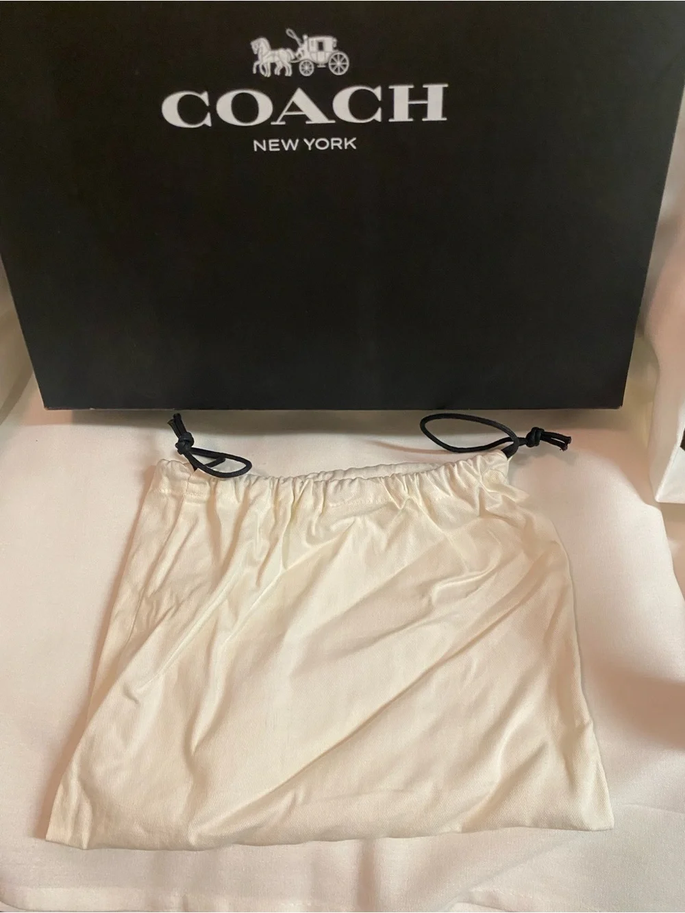Small Coach Dust Bag